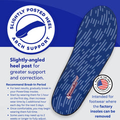PowerStep Pinnacle Maxx polyester top fabric detail for breathability and reduced friction