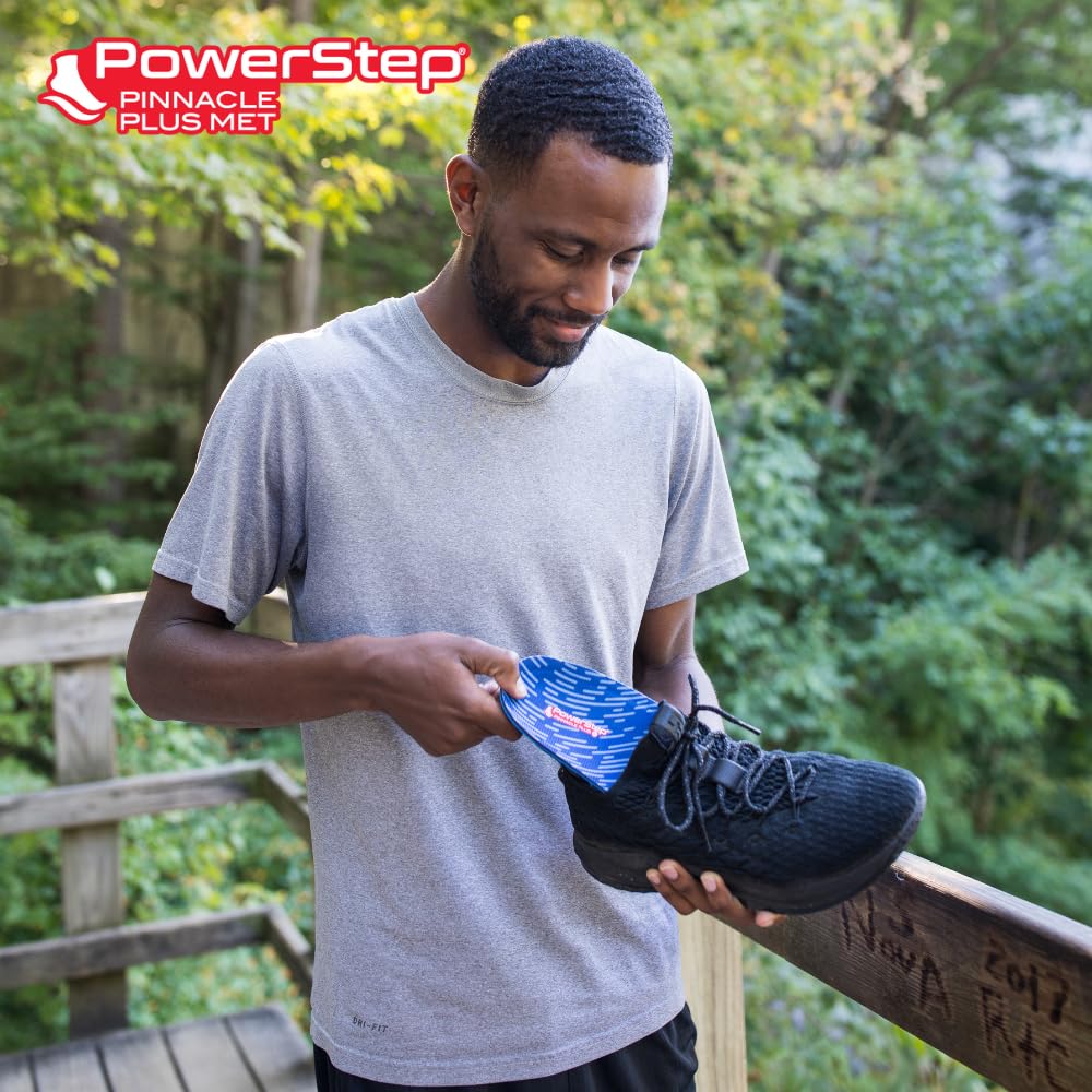 PowerStep Pinnacle Plus Met packaging and label showing made-in-USA and eligibility benefit
