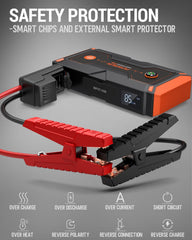 Powrun P-ONE USB ports and Type-C input visible, fast device charging on trips