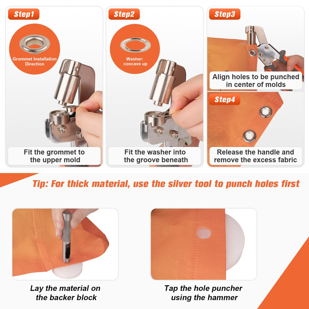 ppkbbeb steel hole punch head detail showing clean hole creation benefit