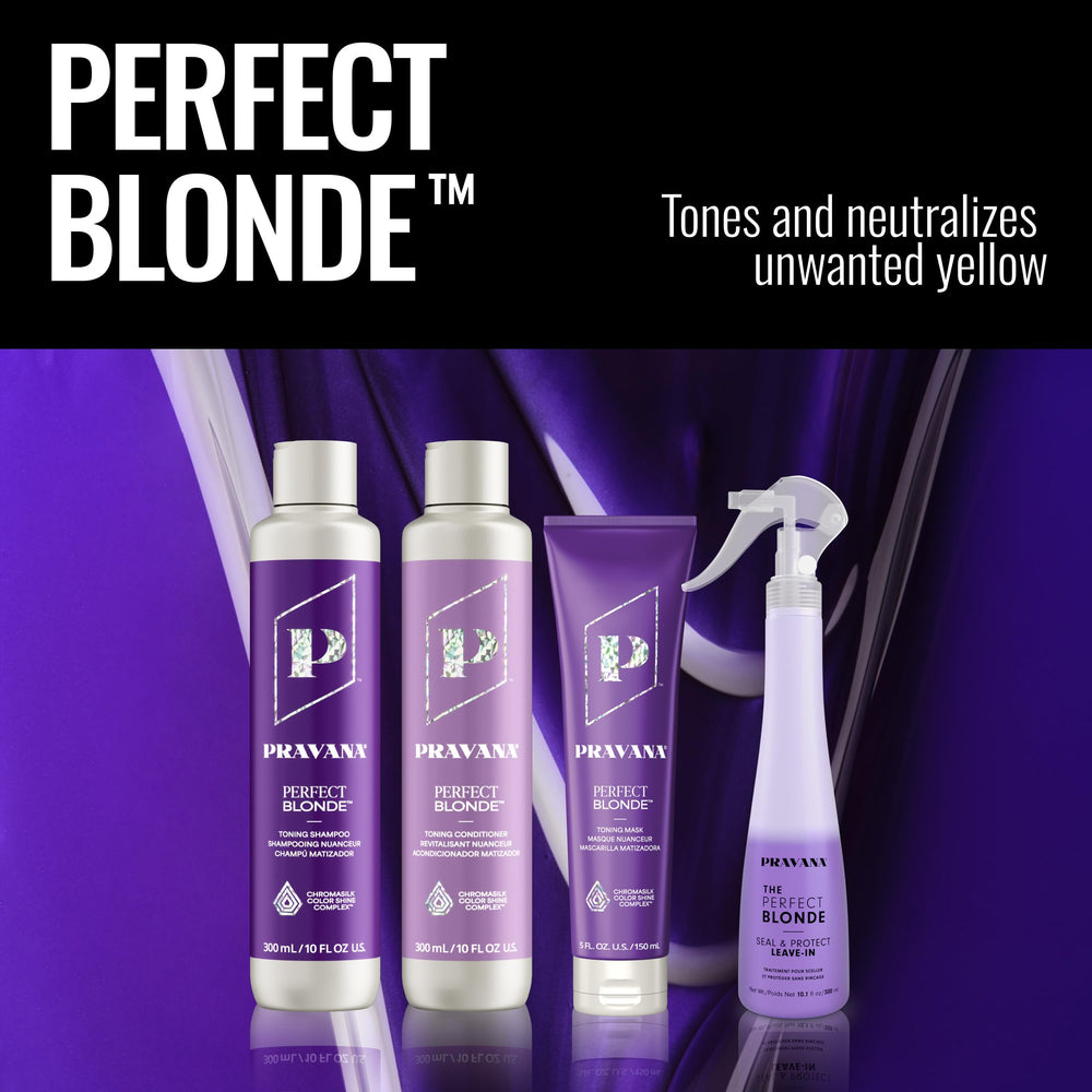 PRAVANA applied to wet hair demonstrating detangling and smoothing benefit