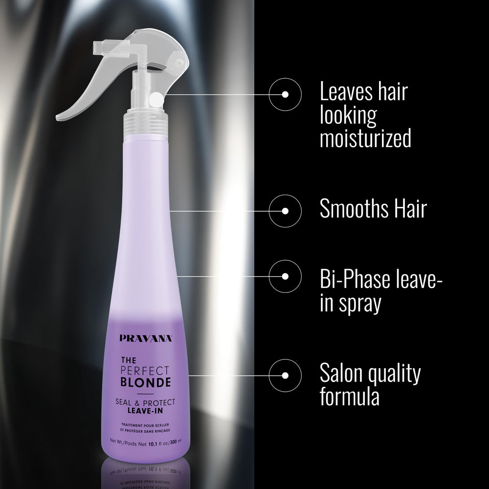 PRAVANA back label close-up showing ingredients and usage directions benefit