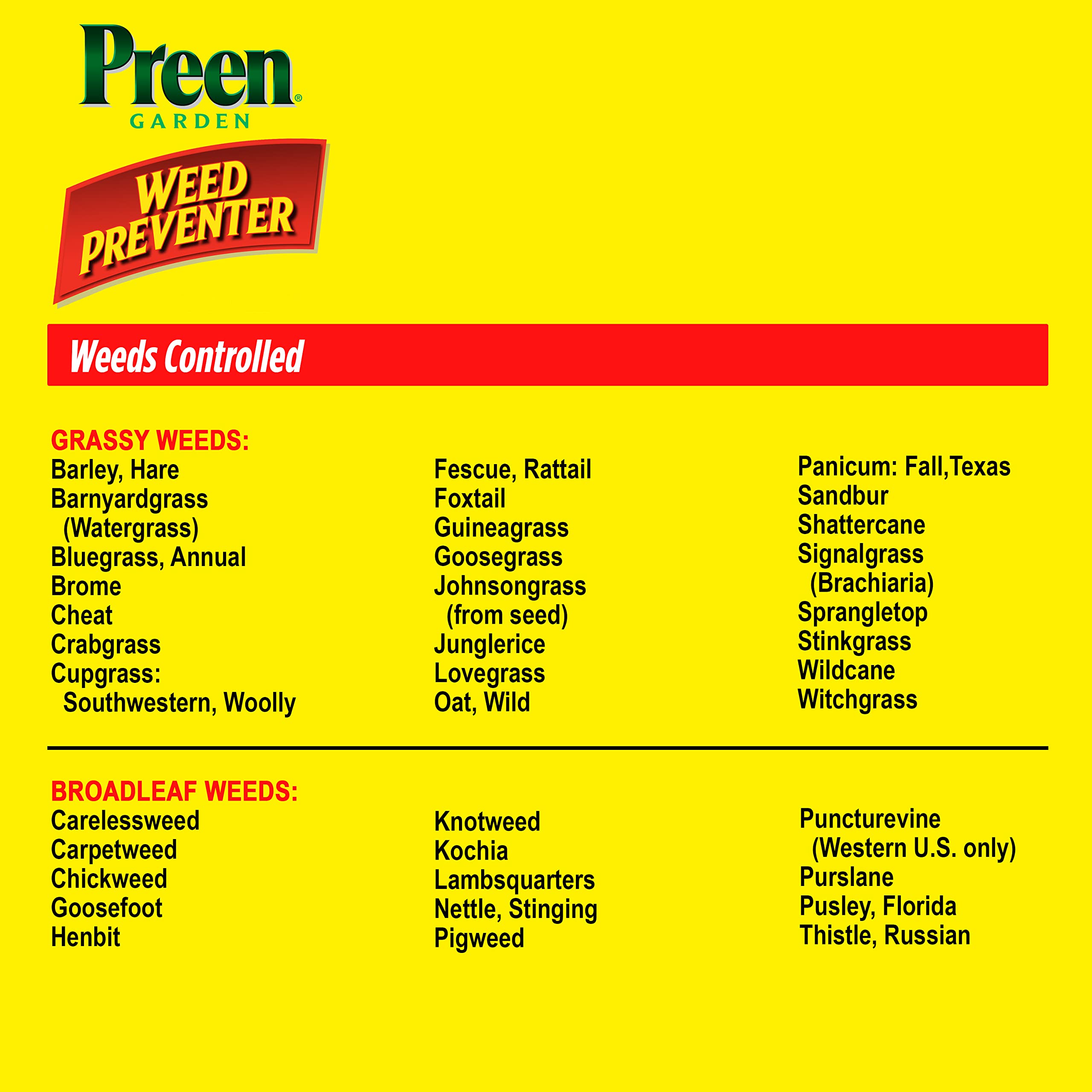 Preen drum stored on a shelf in a garden shed for convenient access