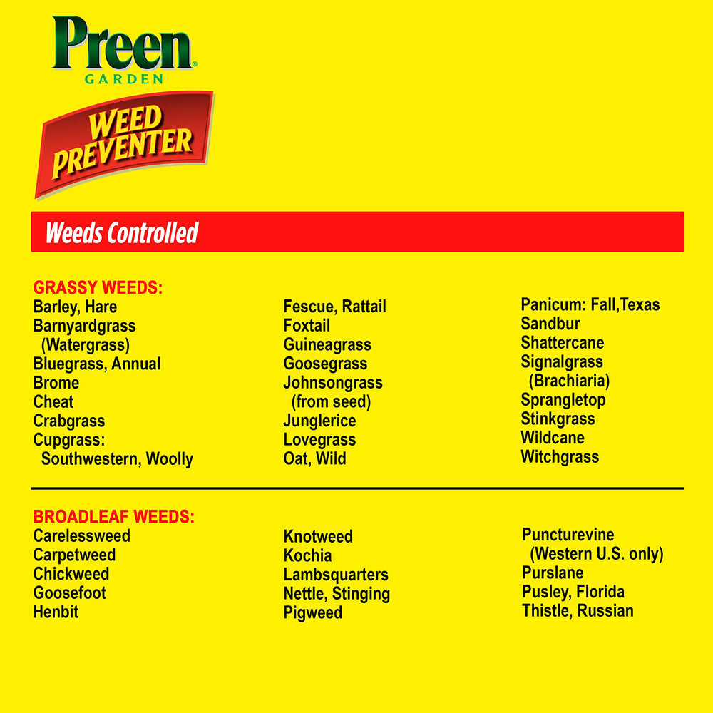 Preen drum stored on a shelf in a garden shed for convenient access