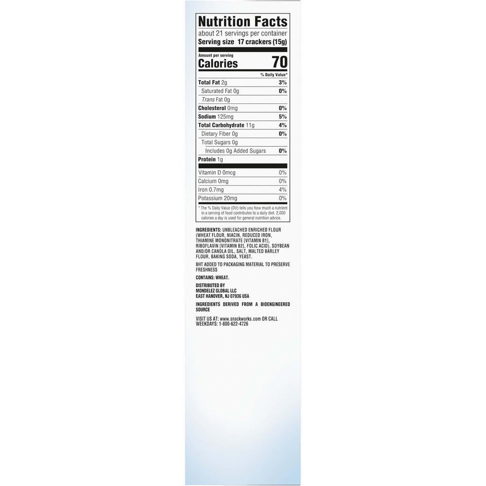 Premium mini saltine close-up texture showing airy crunch for better mouthfeel