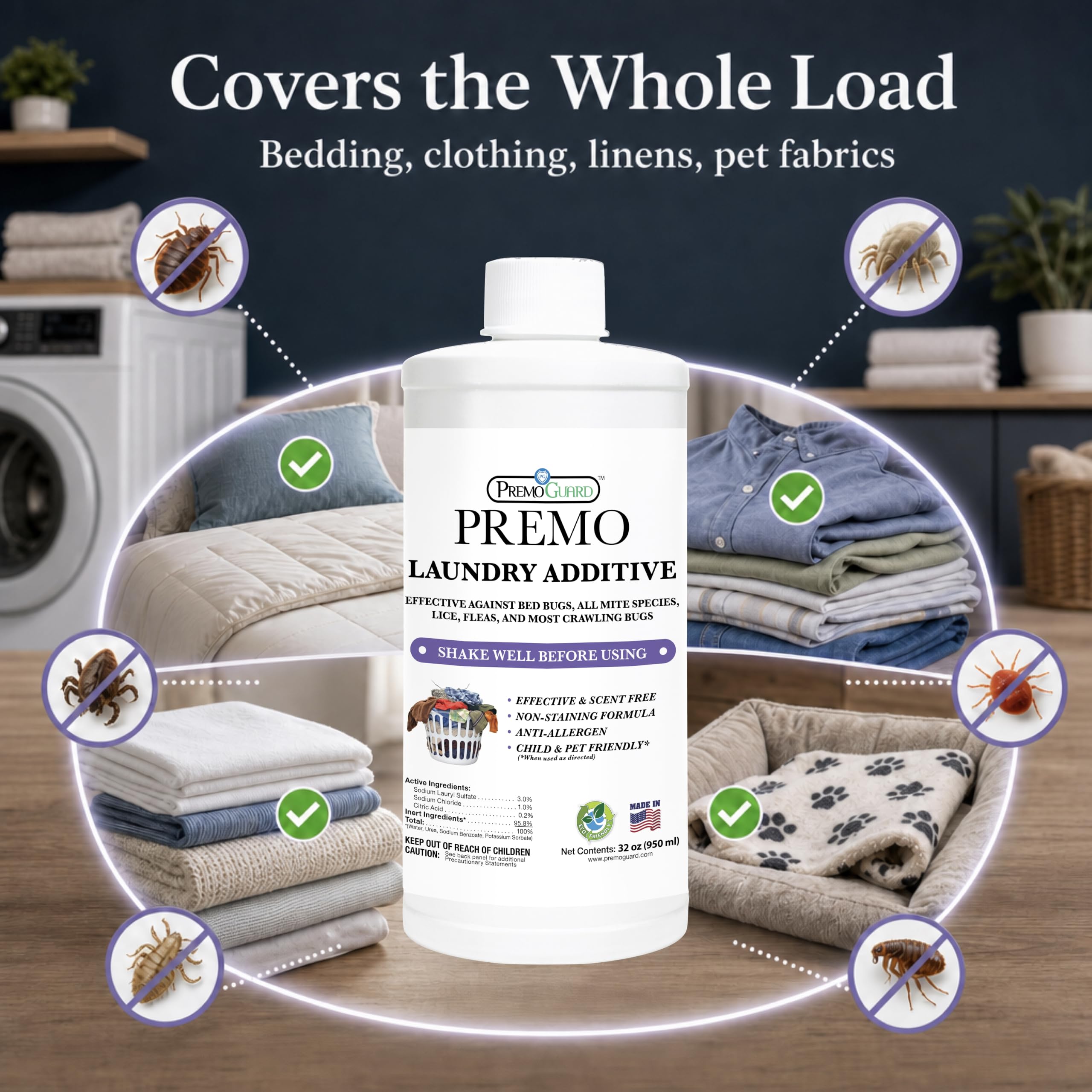 Premo Guard close-up of liquid texture showing plant-based formula benefits