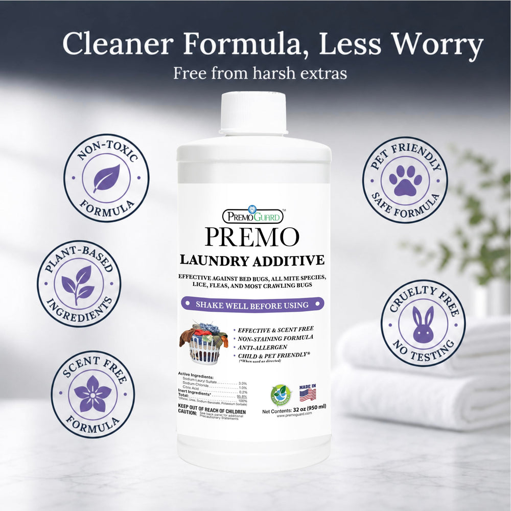 Premo Guard staged with laundry basket demonstrating home-use convenience