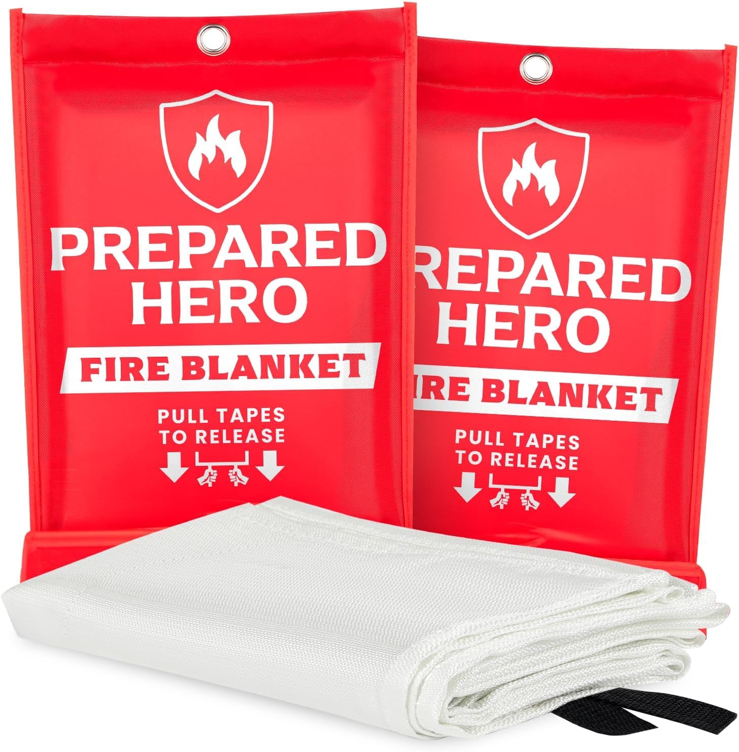 Prepared Hero front packaging showing two-pack and easy-access pouch benefit