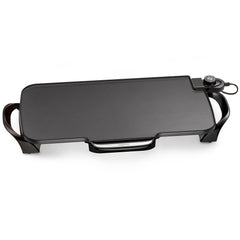 Presto ceramic textured nonstick surface close-up for easier flipping