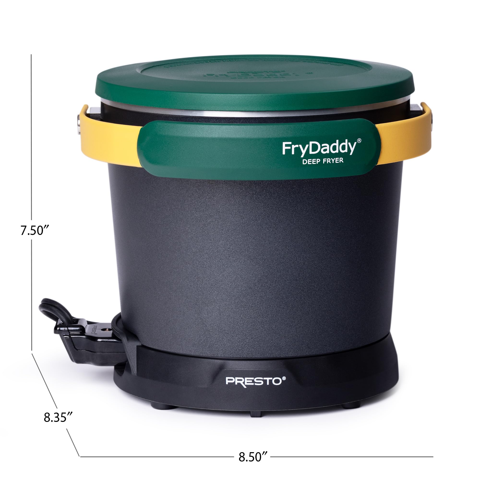 Presto FryDaddy on a party table frying snacks for game day and quick crowd-pleasing servings