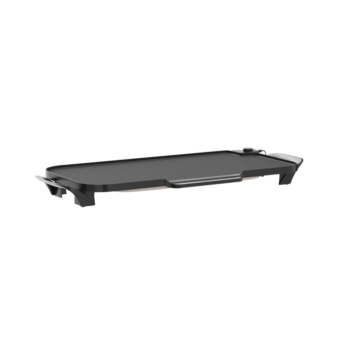 Presto griddle fitting neatly in a standard 18-inch kitchen cabinet