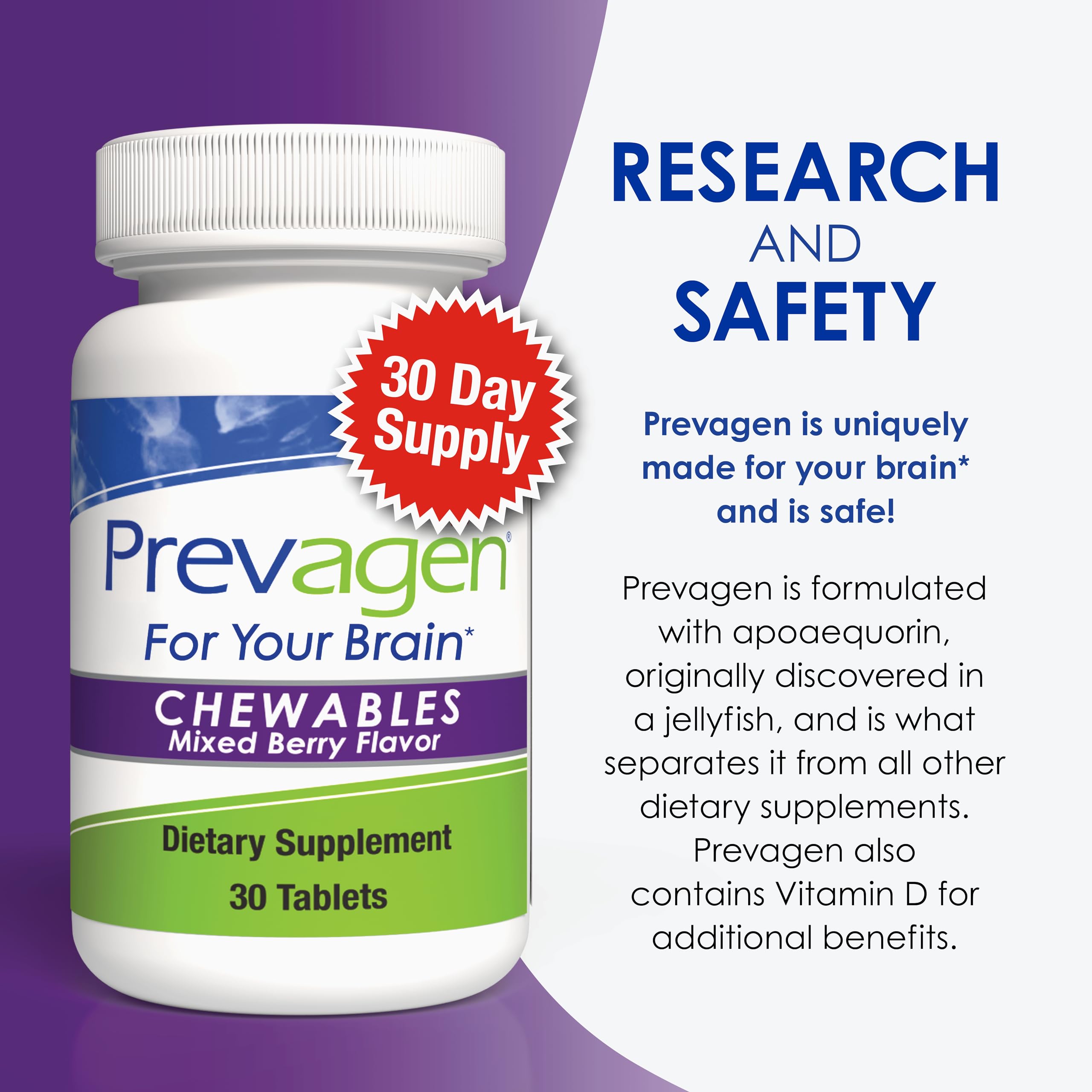 Prevagen chewables on a morning tray showing quick routine use