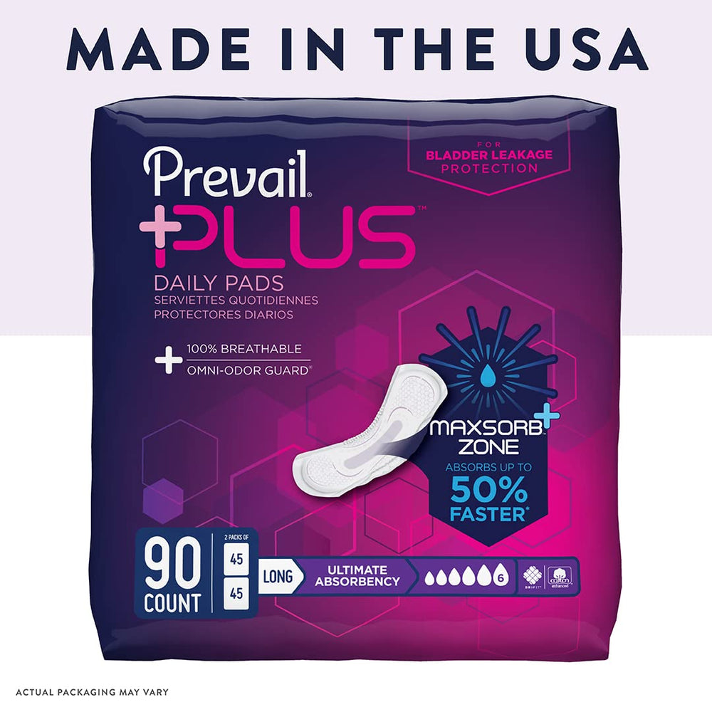 Prevail pad beside smartphone showing long-length scale and portability