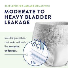 Prevail tear-away seam detail enabling quick, dignified removal