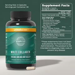 Primal Harvest capsule close-up highlighting smooth capsules and easy dosing