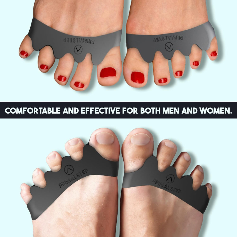 PRIMALSTEP label and sizing details showing clear size guidance and fit