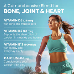 PrimeMD ingredient label close-up showing D3 K2 calcium facts