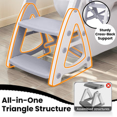 PRIMLECT wide step surface detail offering secure footing