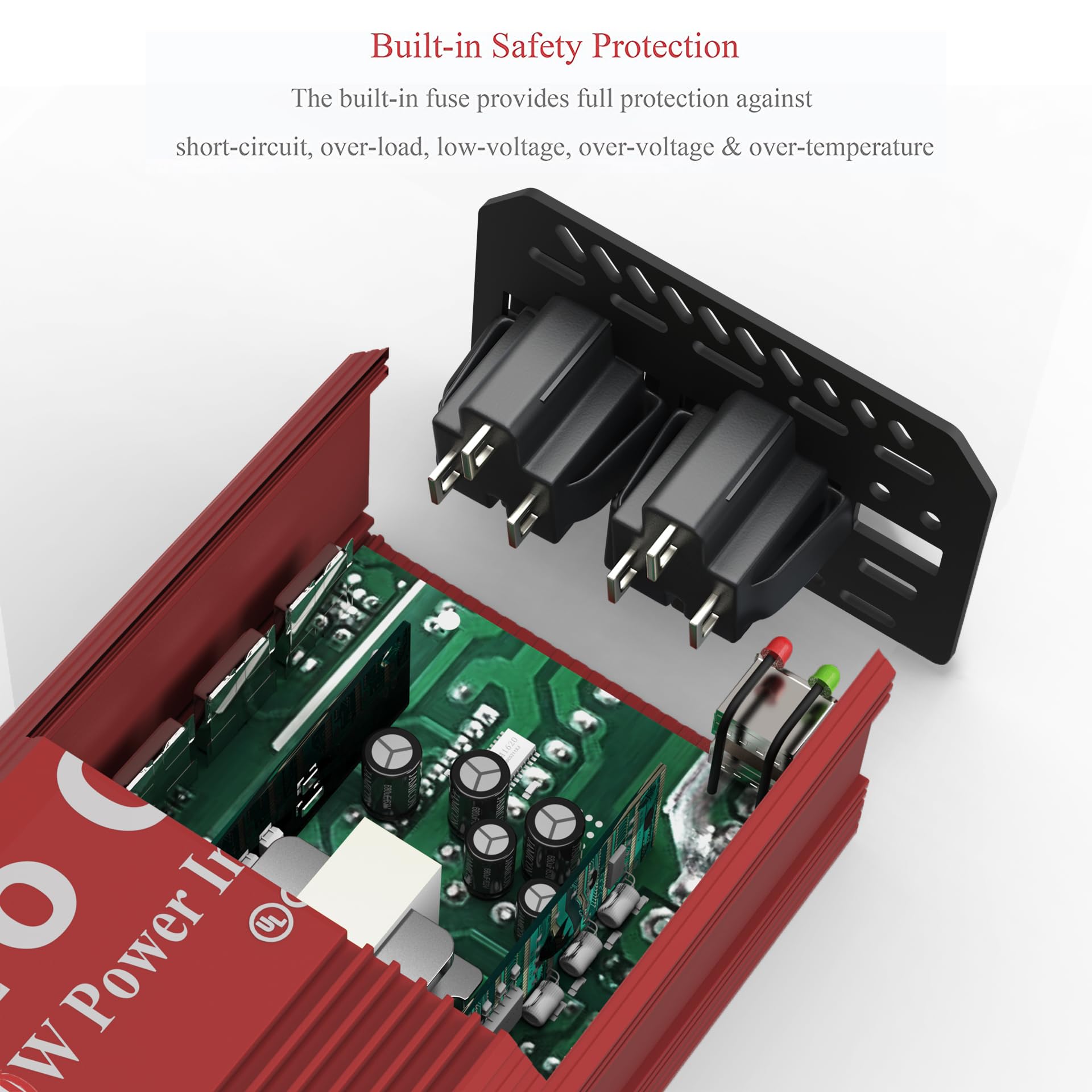 Pro Chaser next to a smartphone to show compact cellphone-sized portability