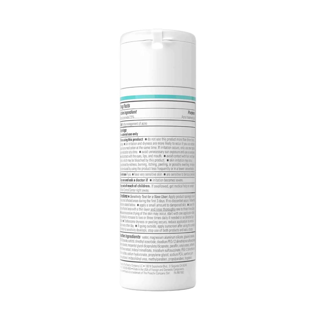 Proactiv pump dispense closeup demonstrating easy application and control