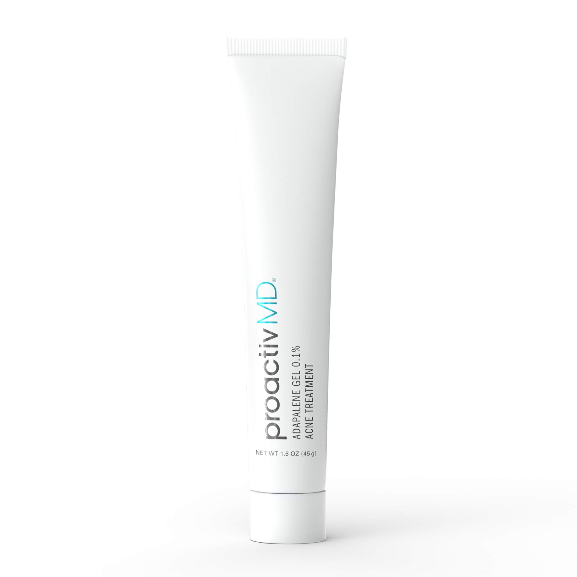 Proactiv MD front packaging showing adapalene gel and key benefit of clearer skin