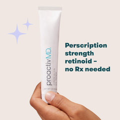 Proactiv MD pump nozzle detail emphasizing easy, controlled application benefit