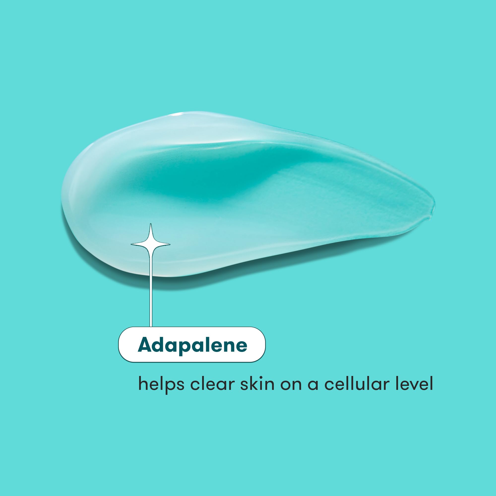 Proactiv MD gel texture close-up highlighting lightweight, fast-absorbing benefit