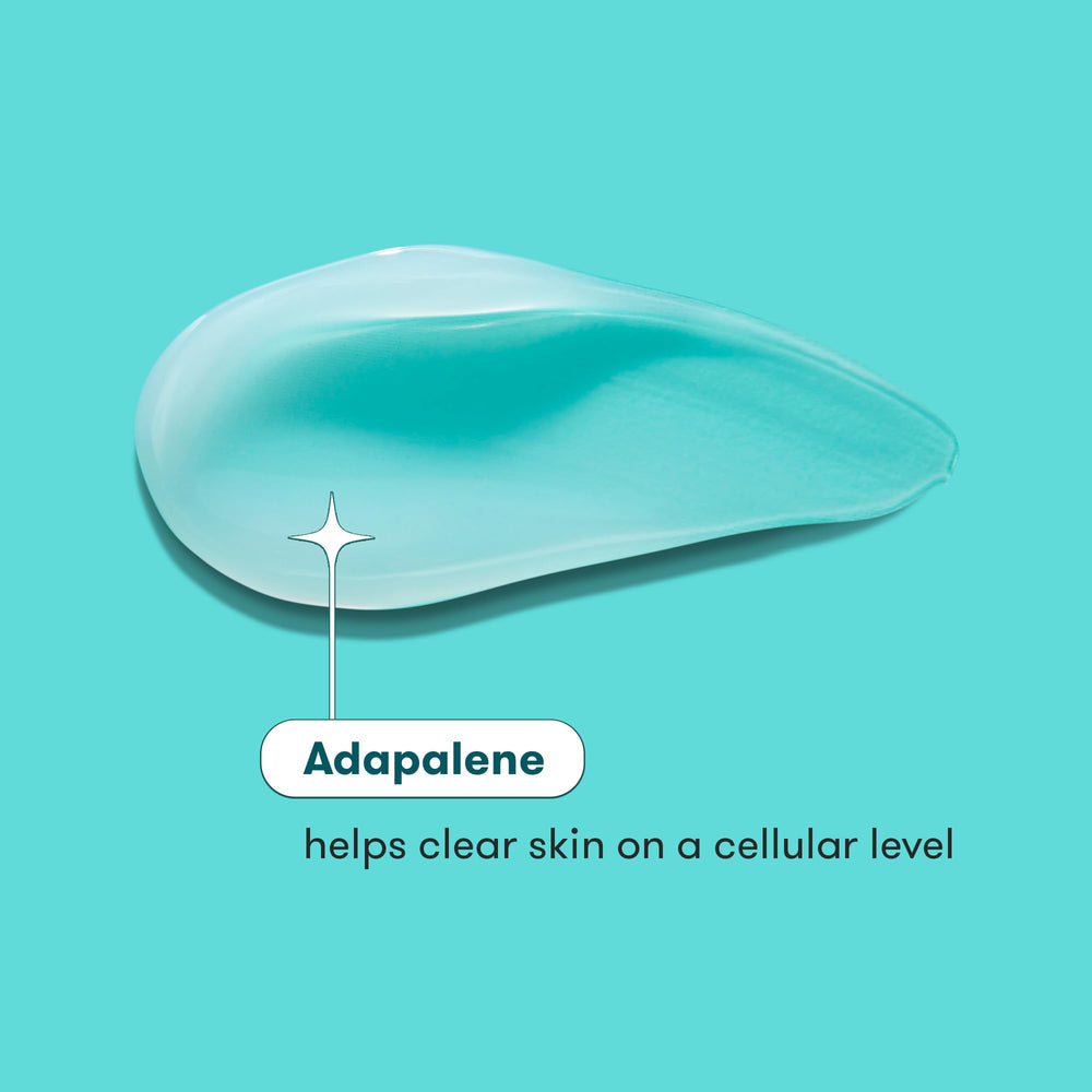 Proactiv MD gel texture close-up highlighting lightweight, fast-absorbing benefit