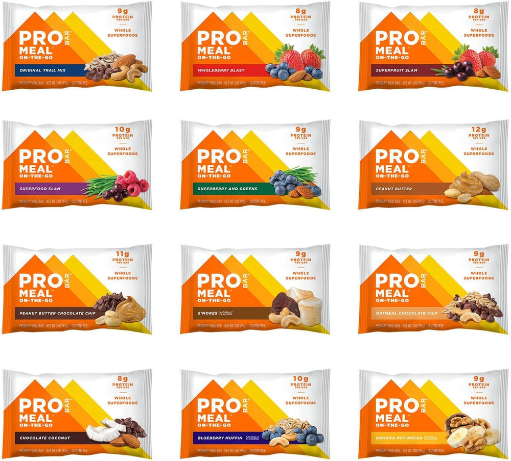 PROBAR single MEAL bar unwrapped revealing whole oats and nut pieces for sustained energy