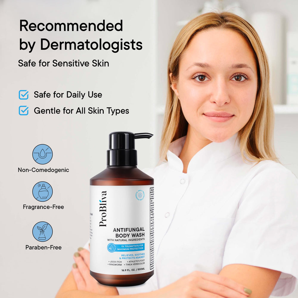 ProBliva with tea tree and aloe ingredients emphasizing soothing benefits