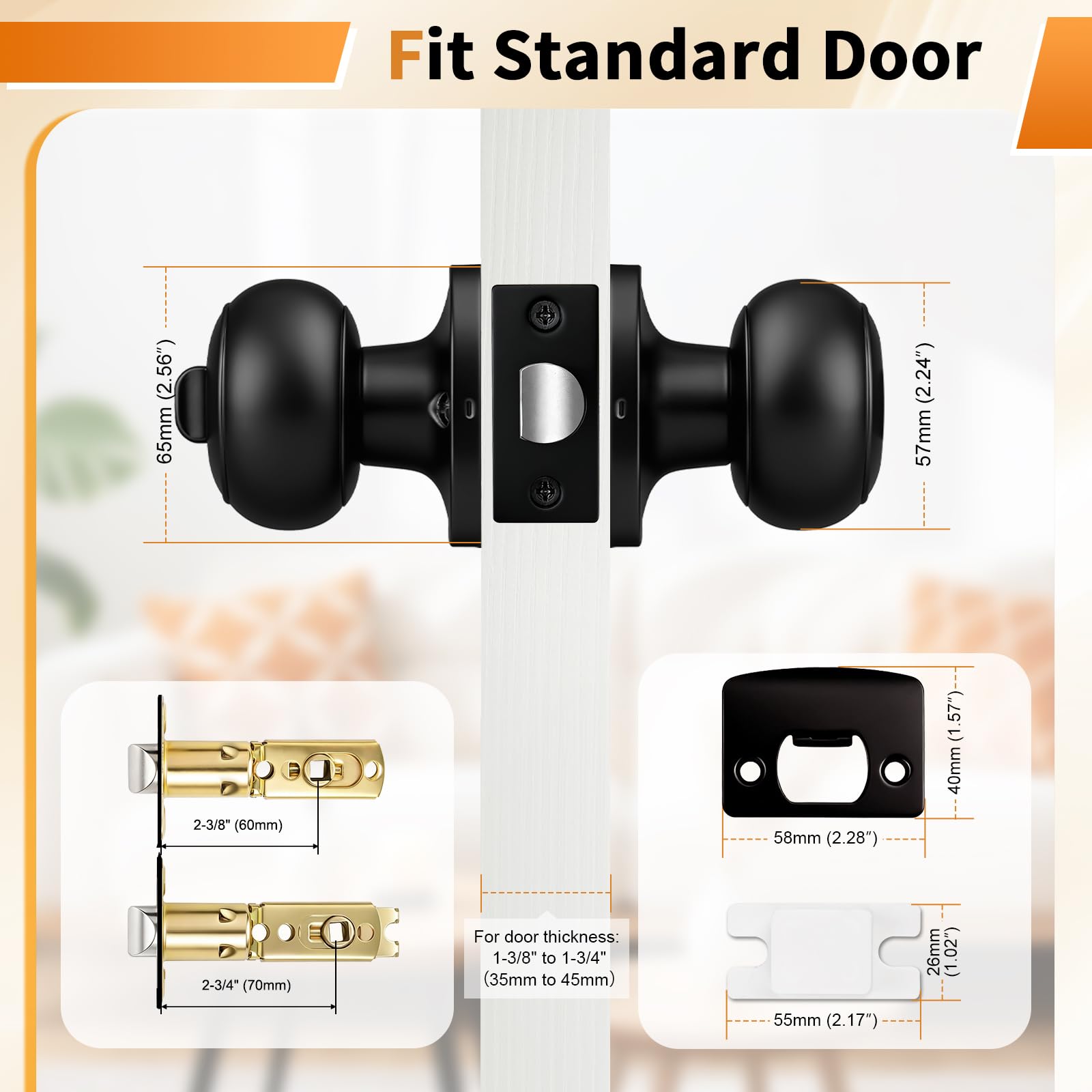 Probrico knob held in hand to show size and comfortable grip for everyday use