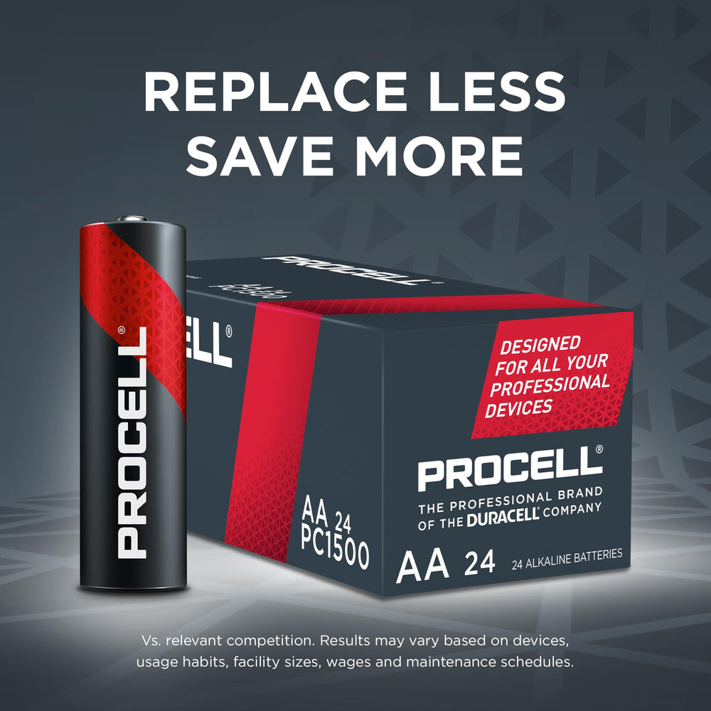 PROCELL carton with visible date code and quantity for inventory tracking benefit