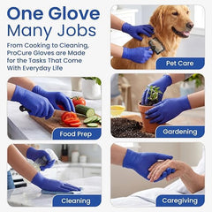 ProCure glove on clinician hand demonstrating dexterity and hygienic protection