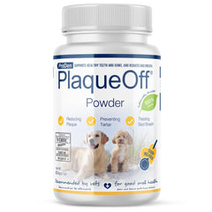 ProDen PlaqueOff front packaging showing clean design and product name for trust