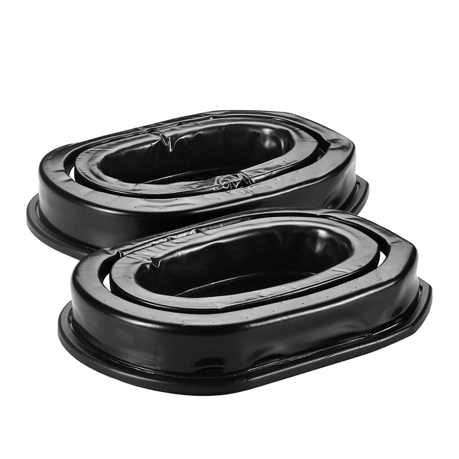 PROHEAR front view of gel ear pad showing sealed edge and comfort benefit