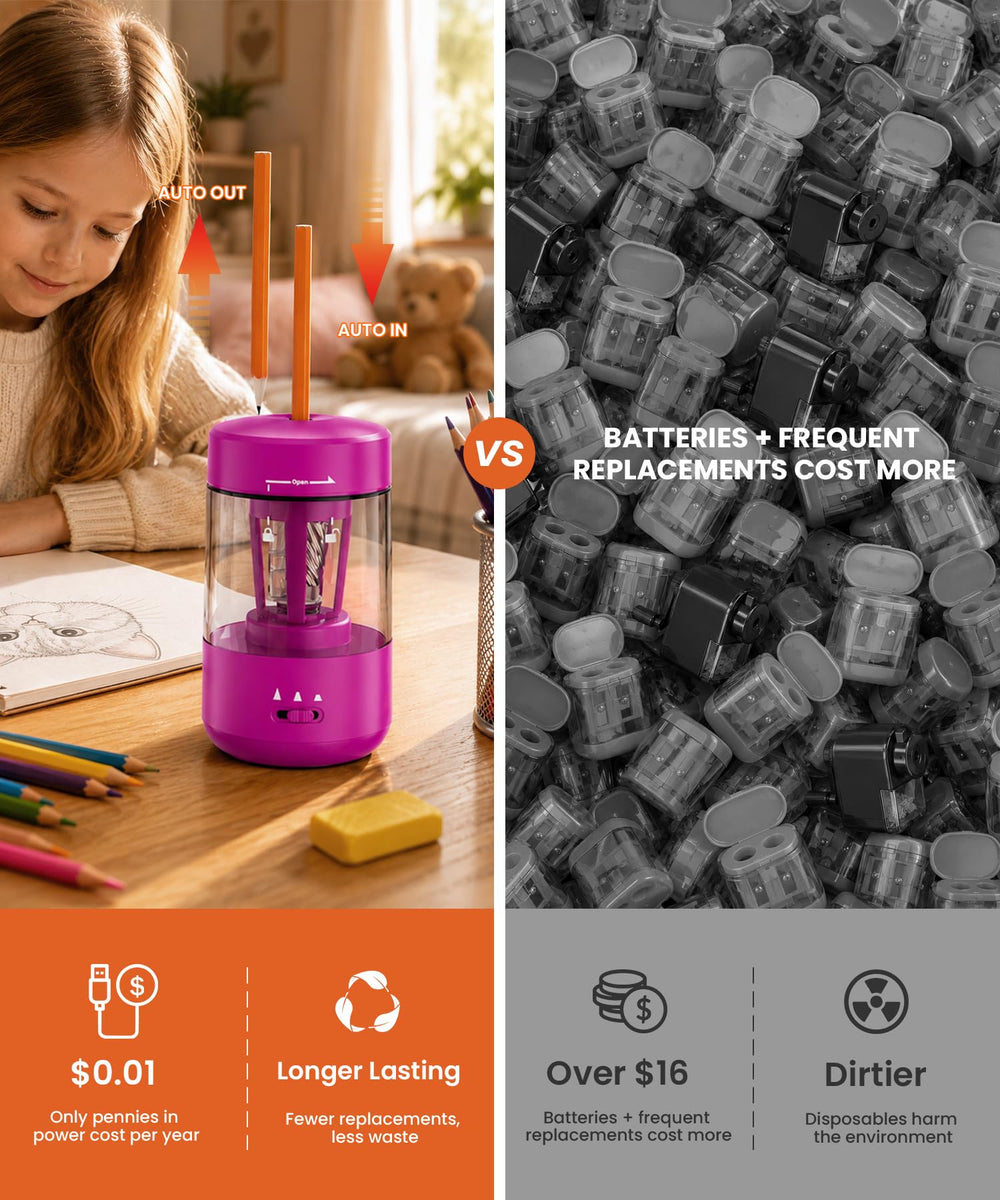 prolixity shavings container open for easy emptying and tidy workspace benefit