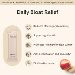 ProMix single sachet close-up highlighting convenient travel benefit