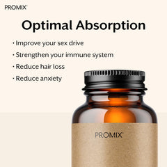 ProMix Nutrition label detail displaying D3 5,000 IU and K2 MK-4 MK-7 benefits