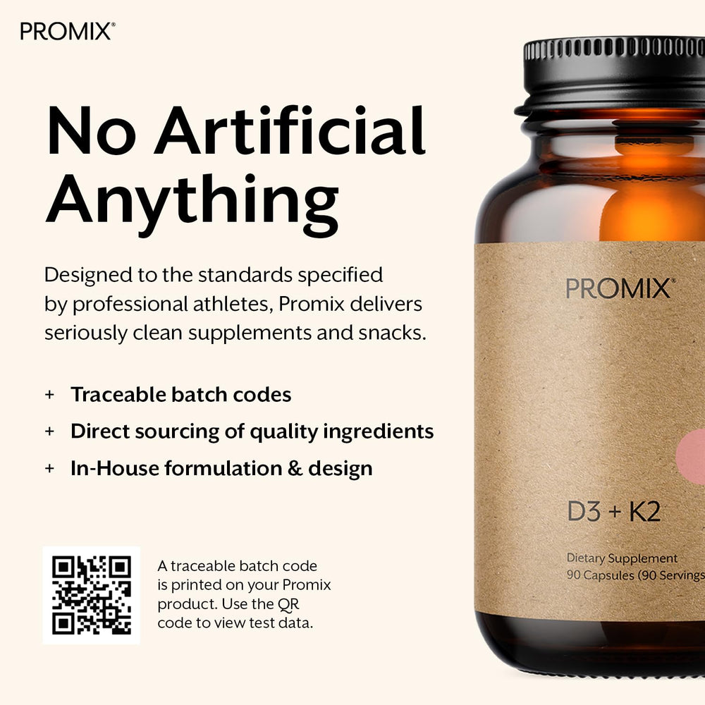 ProMix Nutrition supplement on kitchen counter with breakfast, convenient use