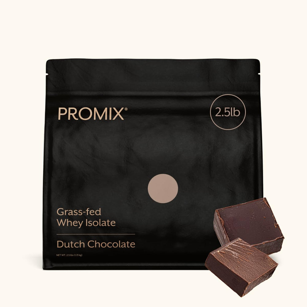 ProMix Nutrition front packaging showing chocolate isolate and clean label benefits