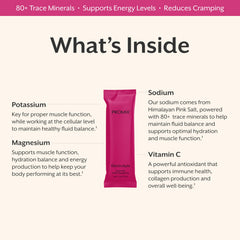 ProMix Nutrition mixed raspberry drink in bottle illustrating fast hydration benefit