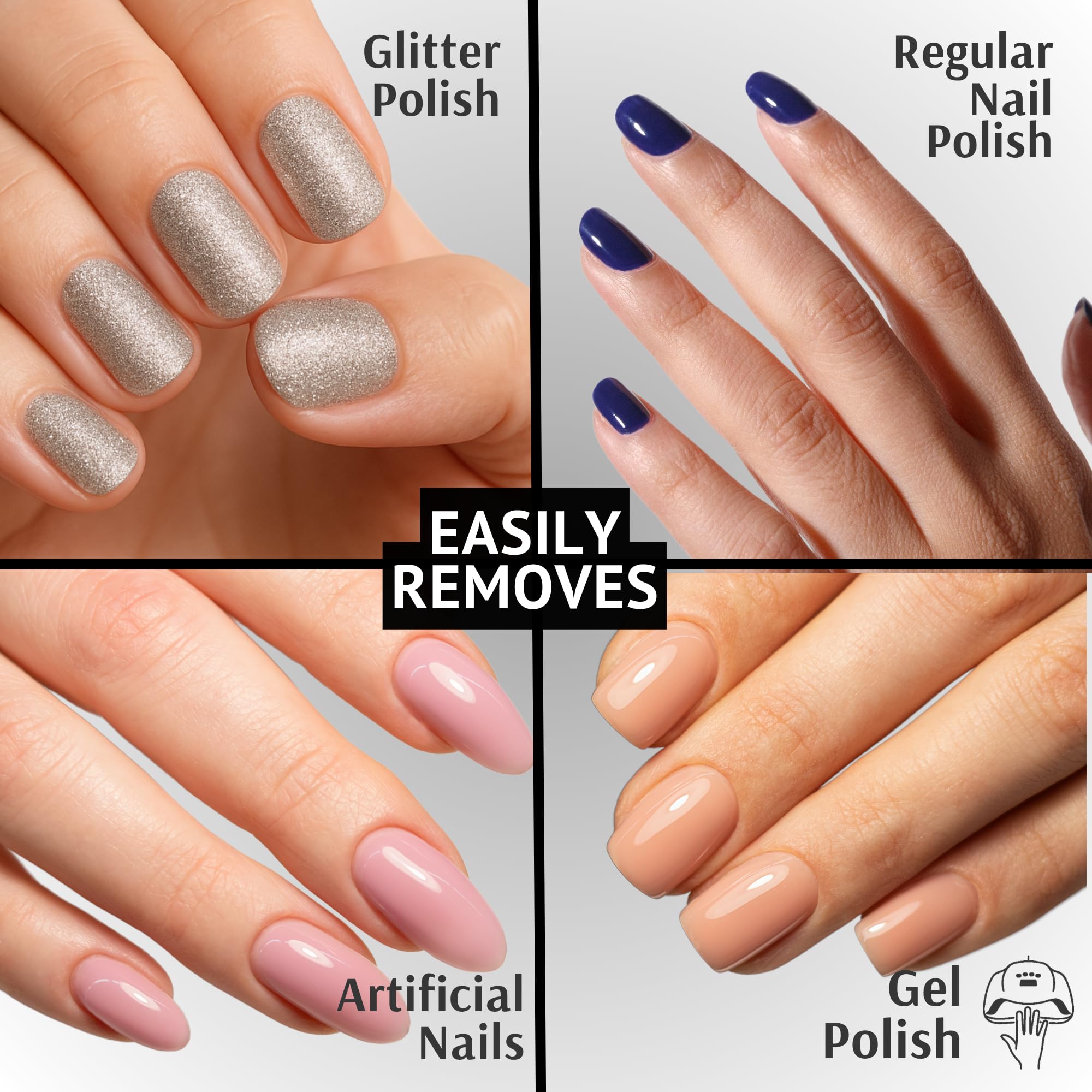 Pronto acetone liquid close-up showing clear texture and fast action