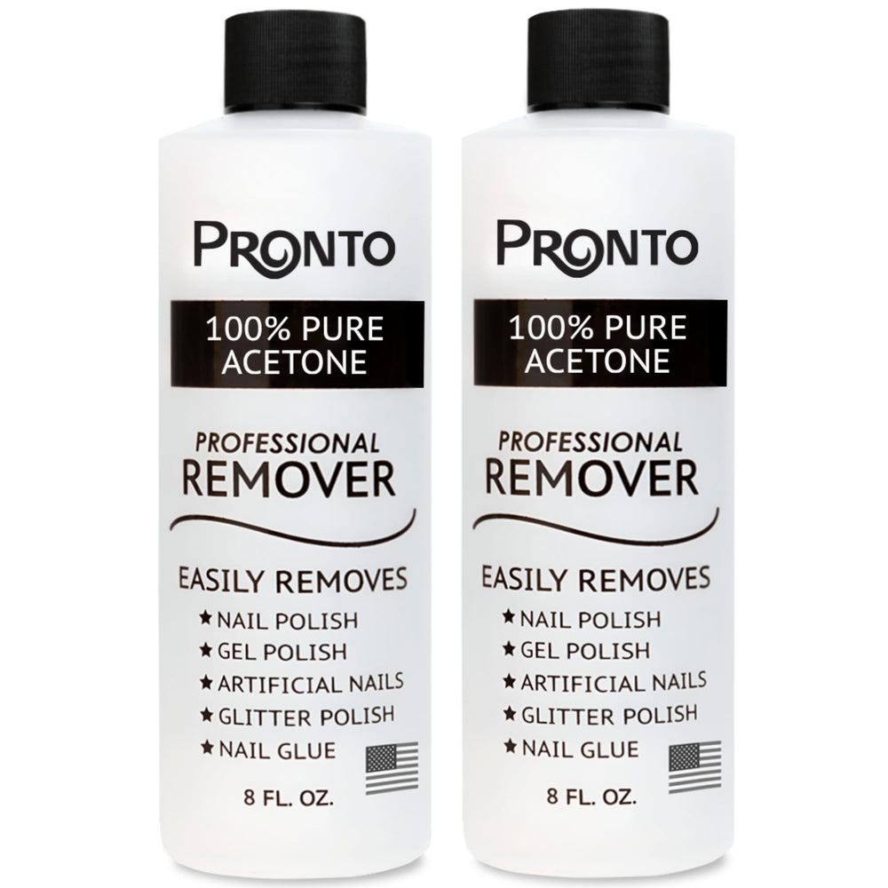 Pronto bottle front label showing product and fast removal benefit