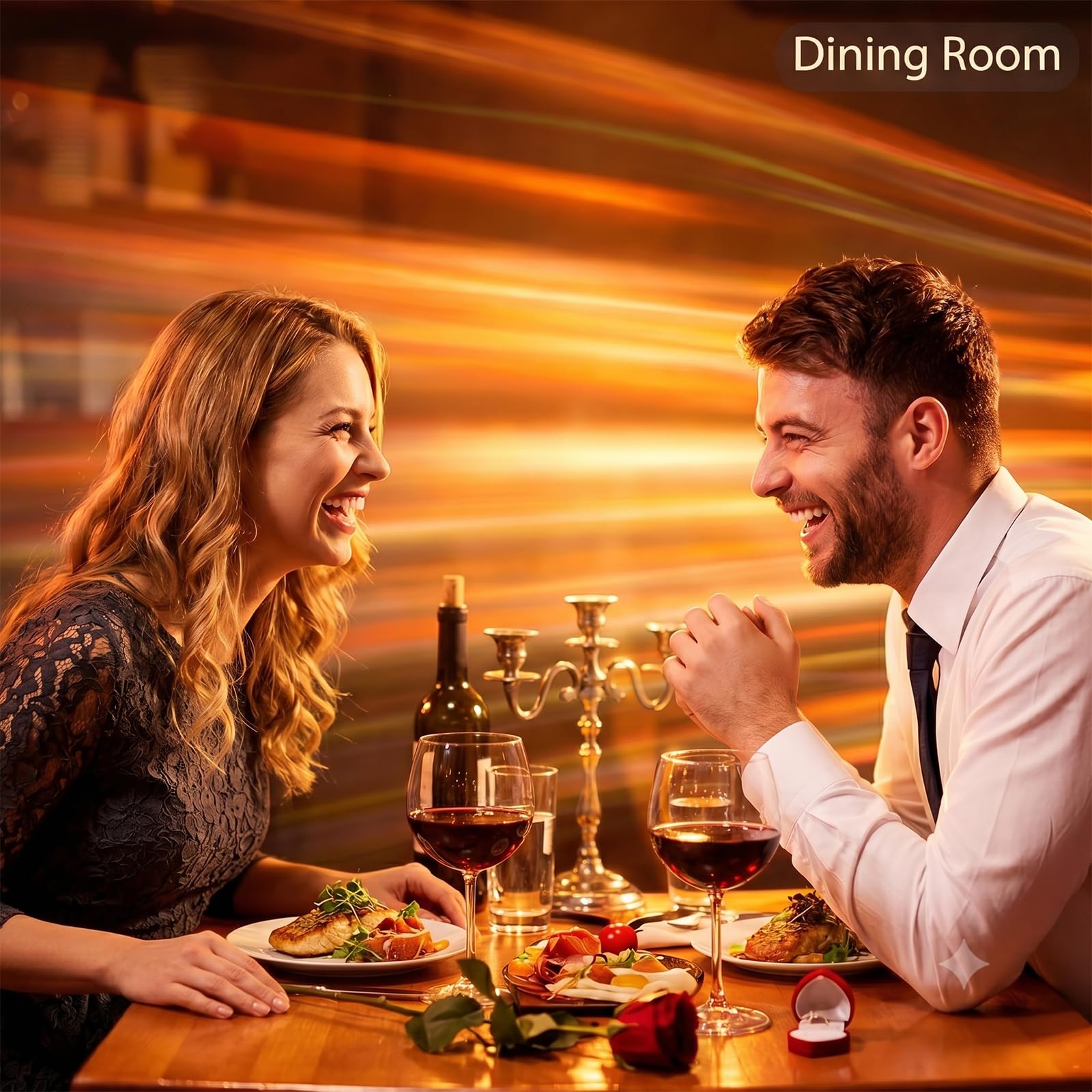Proran lighting in gaming room enhancing immersion and atmosphere