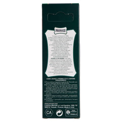 Proraso ergonomic handle held for secure grip and precise control