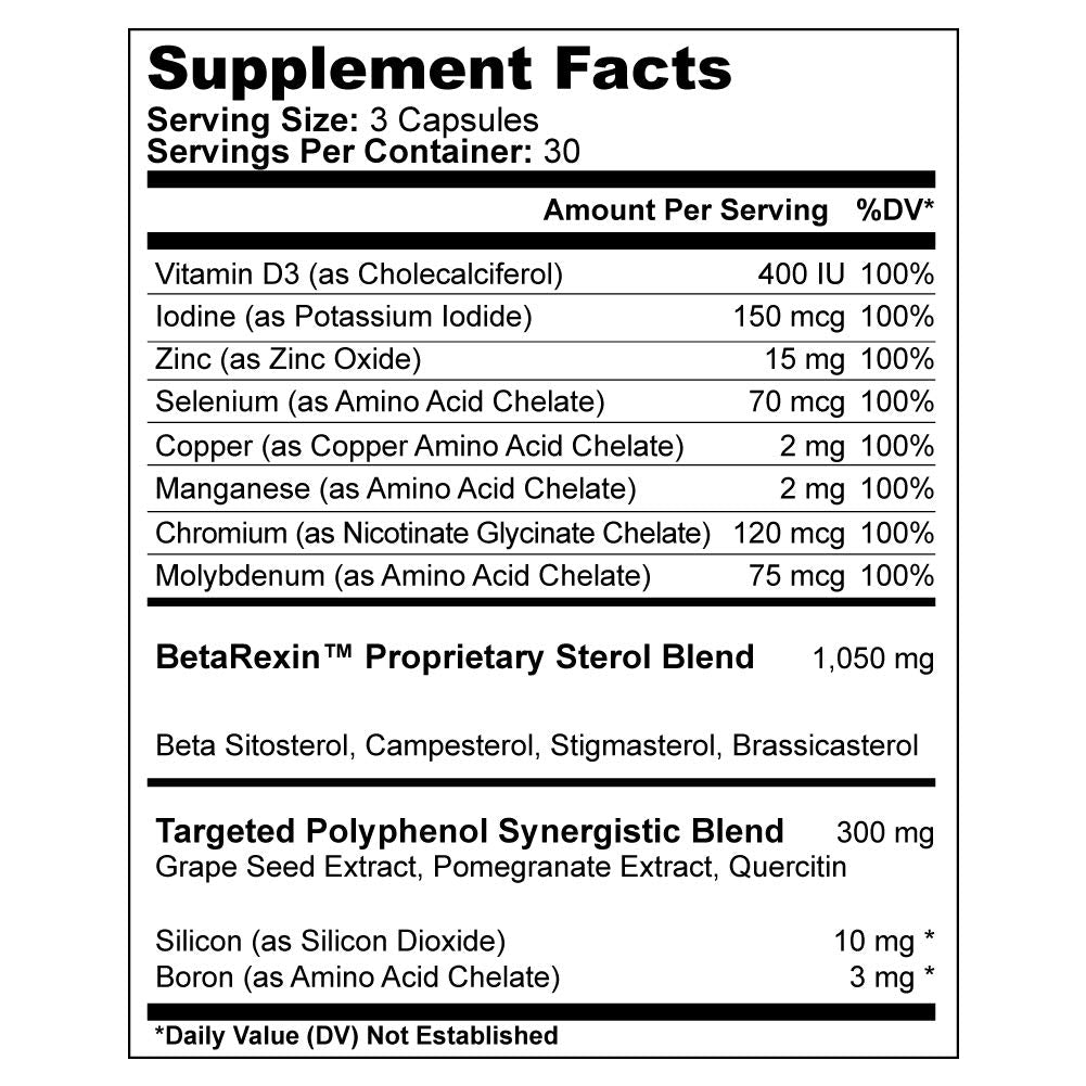 ProstaGenix capsule close-up texture showing supplement quality