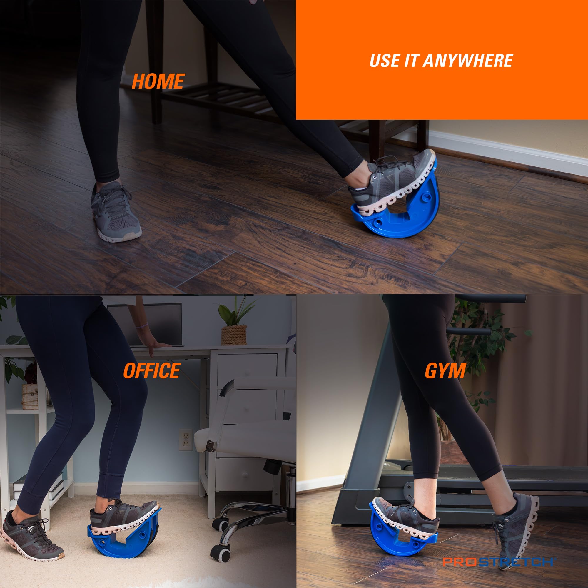ProStretch in a home gym setting illustrating portability and daily-use benefit