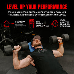 ProSupps Mr. Hyde mixed drink in glass showing vibrant Blue Razz flavor and appealing clarity