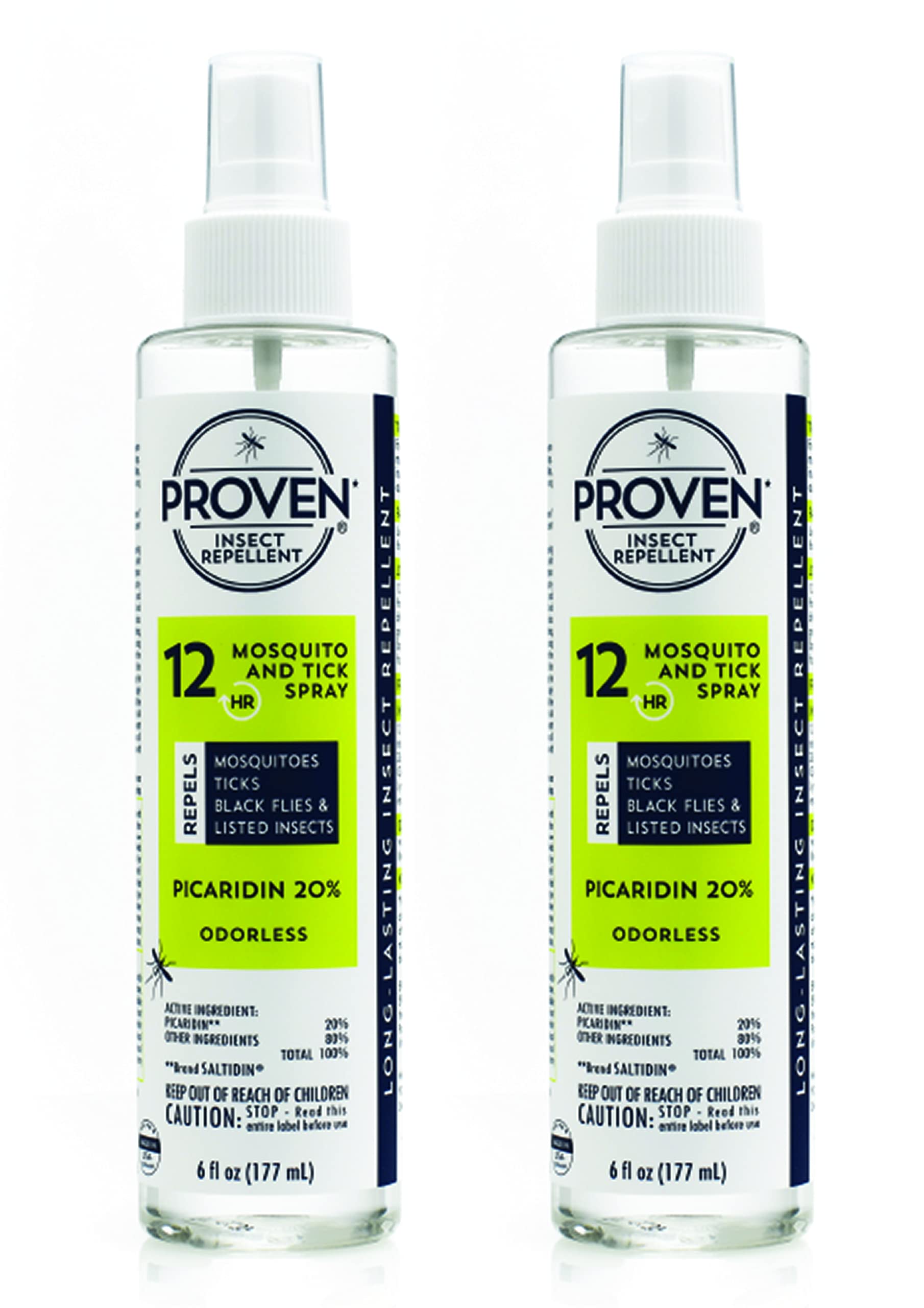 Proven front packaging 2-pack showing label and size, easy identification benefit