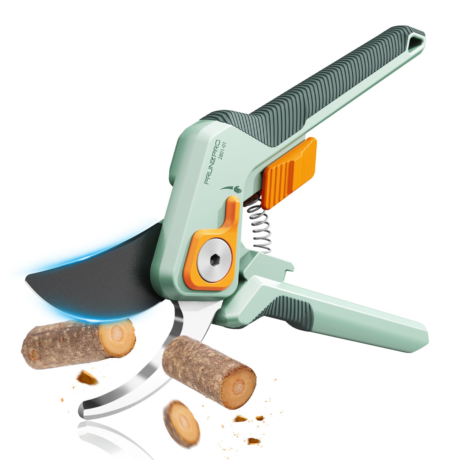 PrunePro front view showing shears and comfortable grip for easy trimming